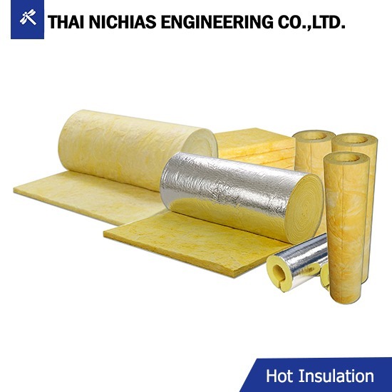 Thai-Nichihas Engineering Co Ltd - ฉนวนใยแก้วกันความร้อนราคาถูก Glass Wool